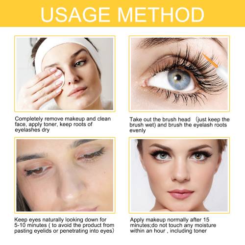 Transparente Wimpernpflege-Mascara