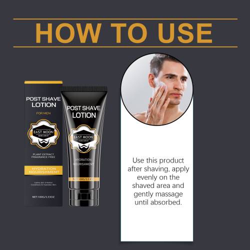 Feuchtigkeits-Aftershave-Lotion