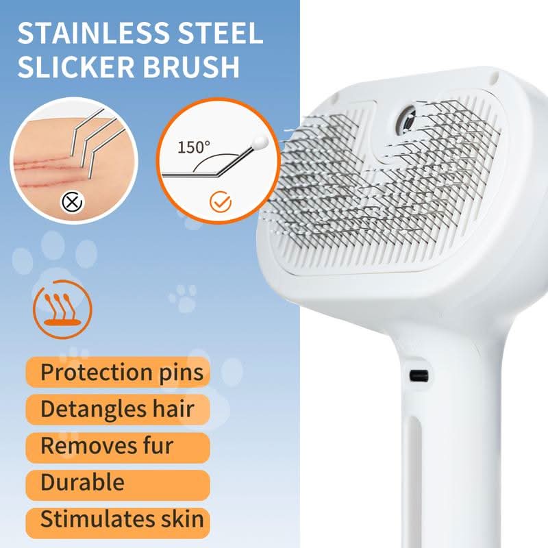 kaufsy | Mit Massageeffekt & leicht zu reinigendem Knopf für stressfreies Grooming