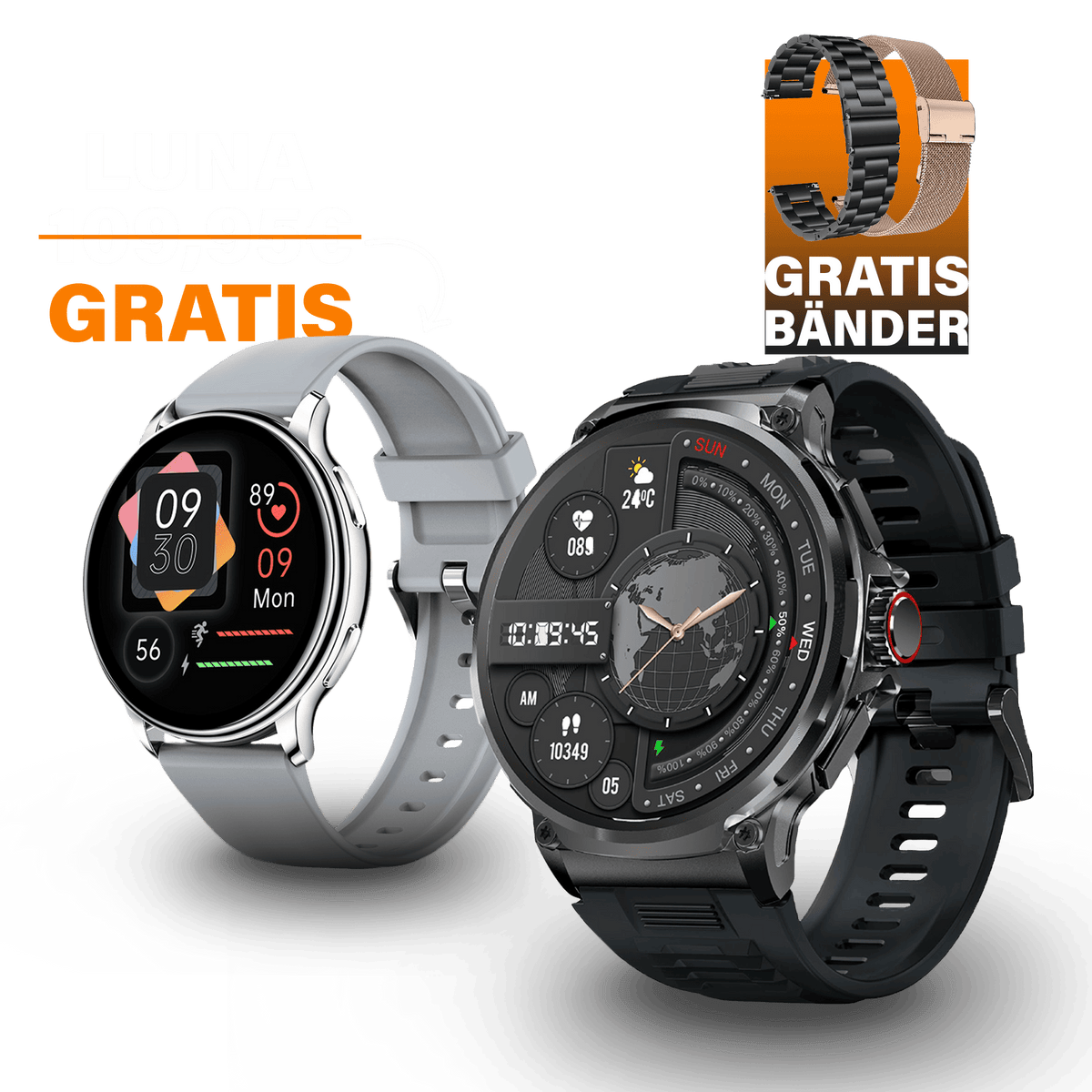 Zeus + Gratis Luna Smartwatch