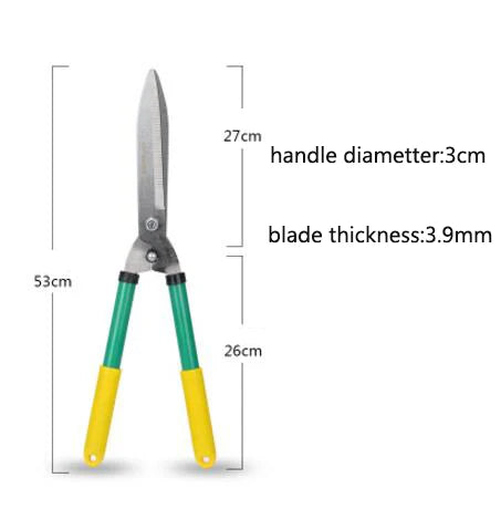 Kaufsy™ Langstiel-Gartenschere, robust, ergonomisch, Obst & Hecken
