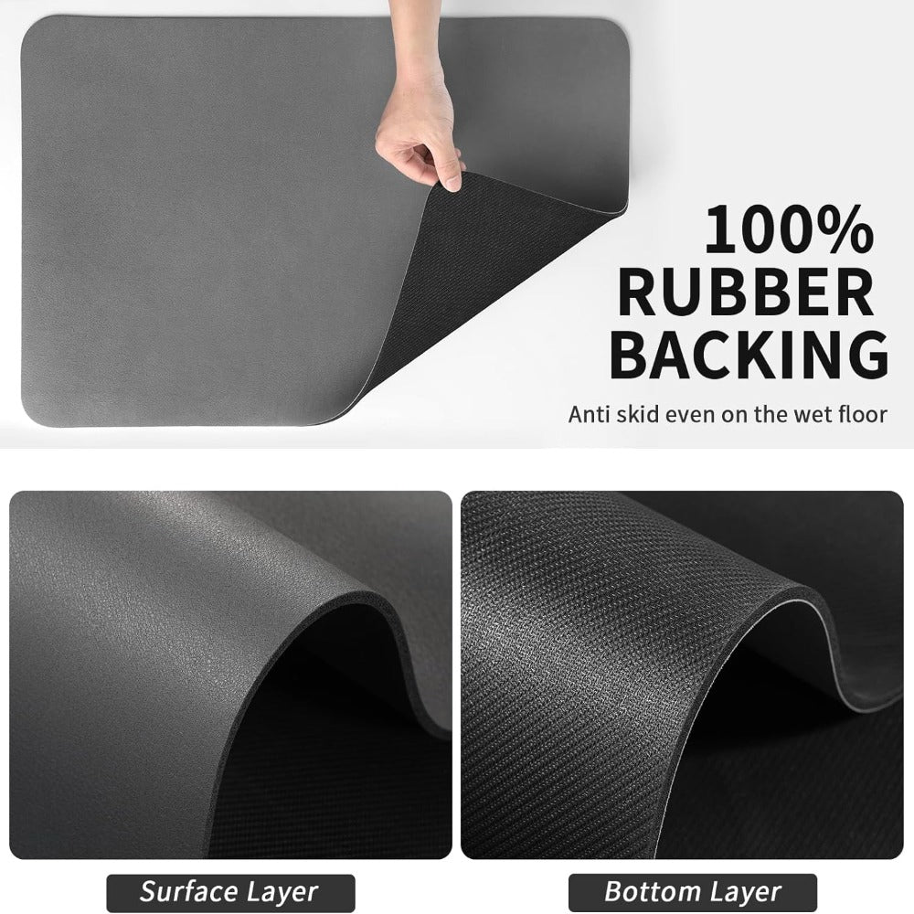 Schnelltrocknende Küchen-Abtropfmatte – Hochabsorbierend & Praktisch
