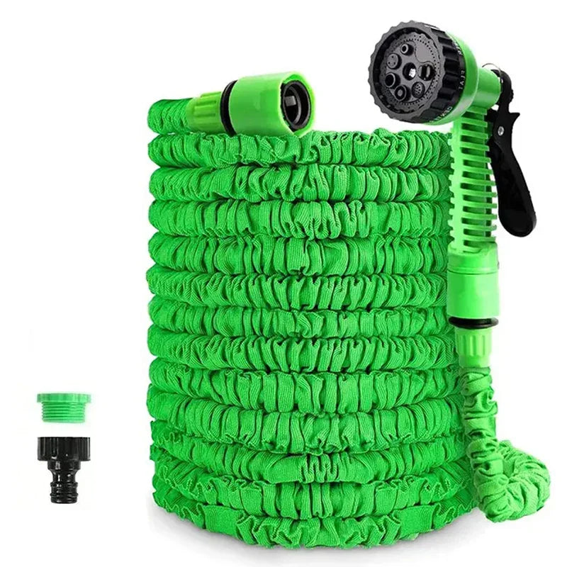 Kaufsy™ Teleskop-Gartenschlauch, Hochdruck, Multifunktionssprühpistole