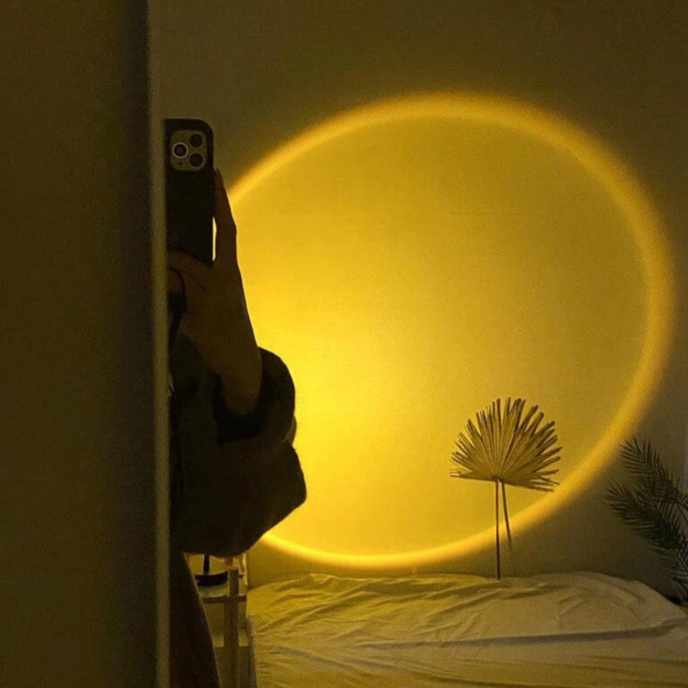 Sundra - Sonnenuntergang Projektionslampe mit Golden Hour Glow