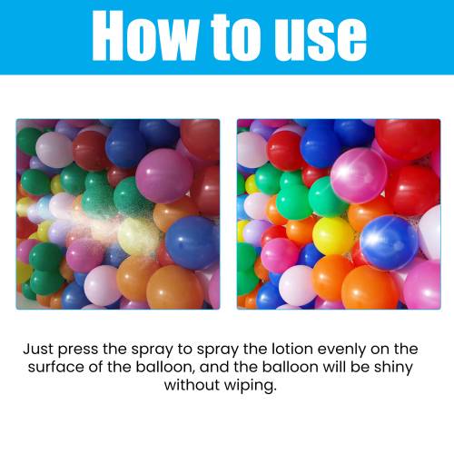 Aerosol Ballon-Glanzspray