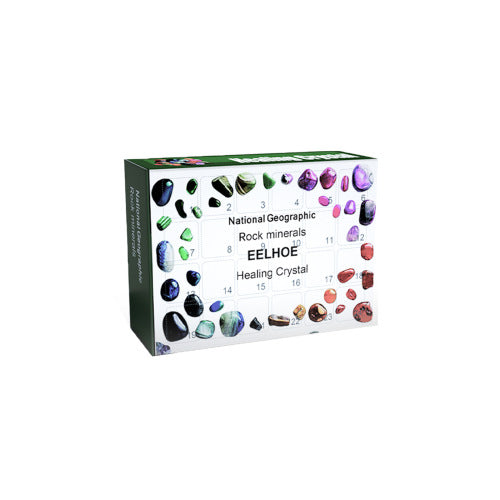 24-Tage Mineralien-Adventsbox, Grün