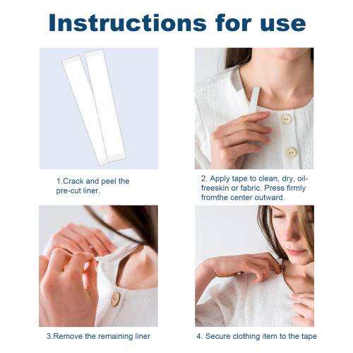 Doppelseitiges Fashion-Tape für Kleidung, unsichtbar
