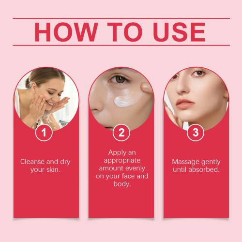 Arbutin Creme für Gesicht und Körper, nicht fettend