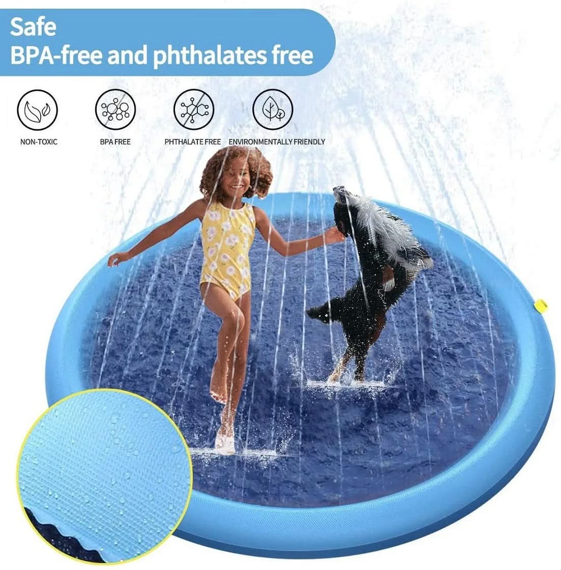 kaufsy | Interaktive Wasser Matte für Hunde im Sommer