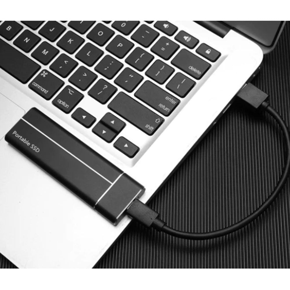 kaufsy | Tragbare SSD für großen Speicher – 5TB externe Festplatte mit blitzschnellen Übertragungsgeschwindigkeiten