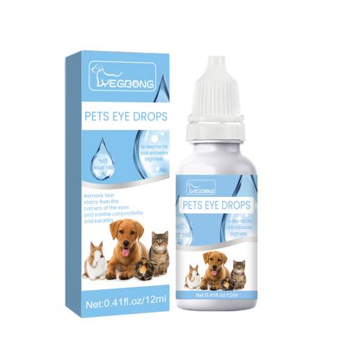 Haustier Augenspültropfen