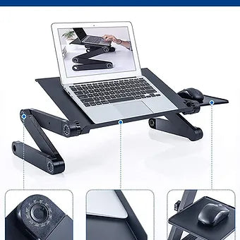 kaufsy | Verstellbarer Laptop-Ständer mit Mauspad