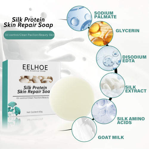 Seidenprotein Ziegenmilch Gesichtsseife