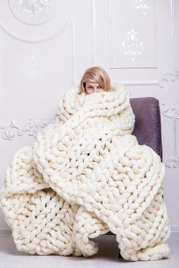 kaufsy | Chunky Strickdecke
