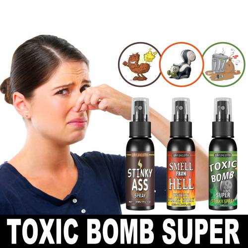 Grünes Scherz-Stinkspray