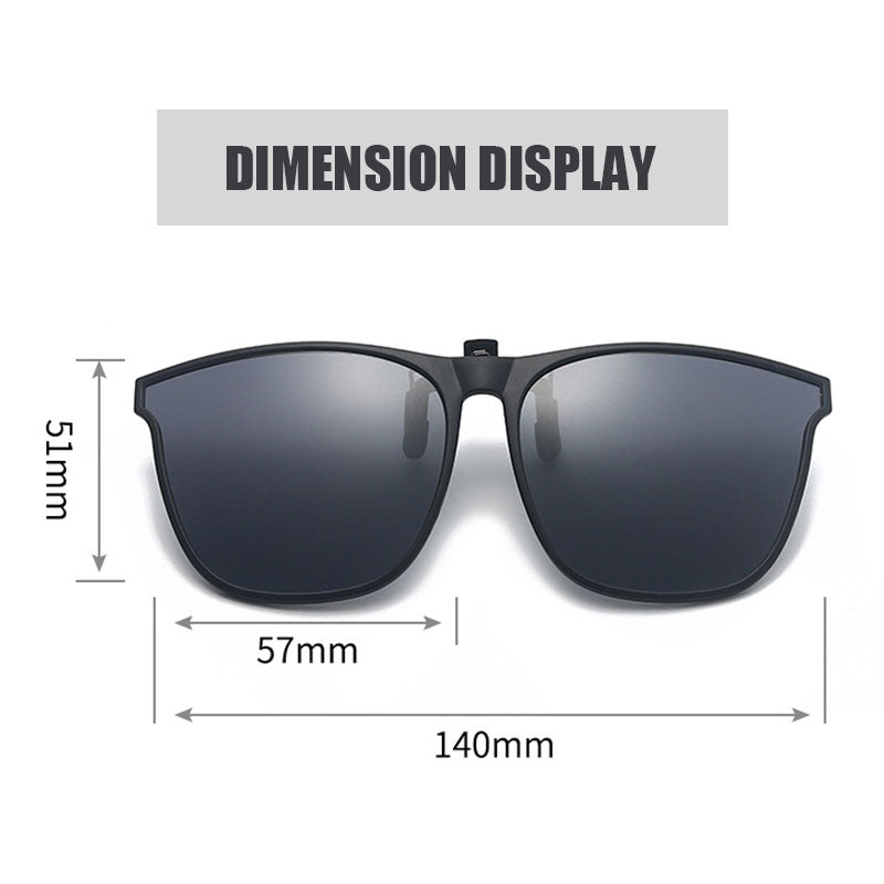 kaufsy | Neue polarisierte Clip-on-Klappsonnenbrille