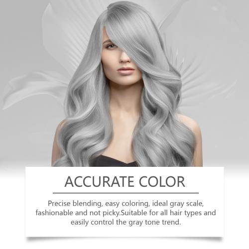 Graue Haarfarbe-Creme