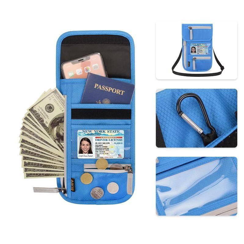 kaufsy | Reisebrieftasche mit RFID-Blockierung