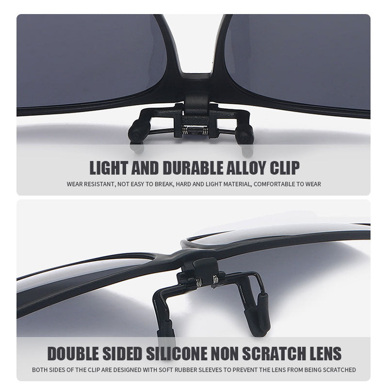 kaufsy | Neue polarisierte Clip-on-Klappsonnenbrille