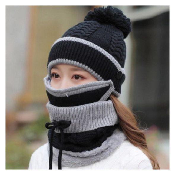 kaufsy | 3PCS Damen Winter Schal Set