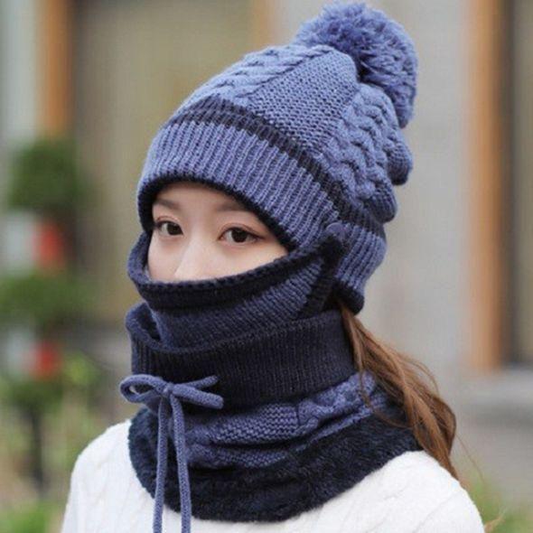 kaufsy | 3PCS Damen Winter Schal Set