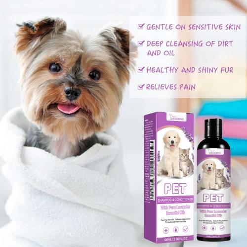 Glättendes Haustier-Shampoo