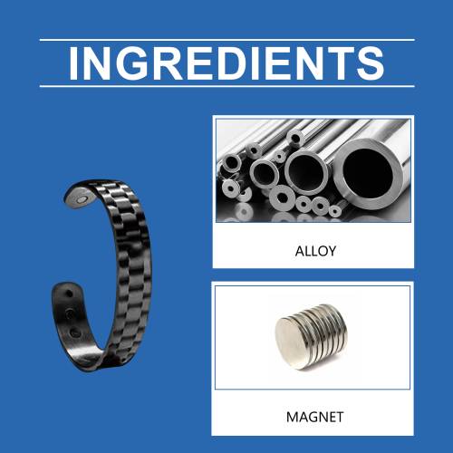 Herren Magnet-Legierungsarmband
