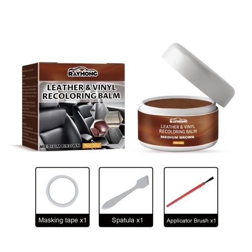 Leder-Farbauffrischer Creme