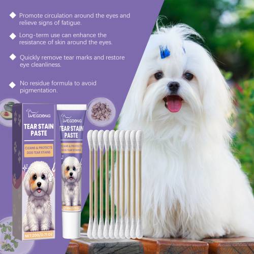 Tränenflecken-Augencreme für Hunde
