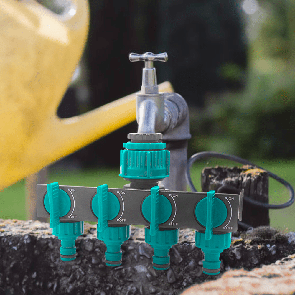 kaufsy | Weg Garten-Schlauchverteiler - Verstellbarer Wasserhahn-Adapter