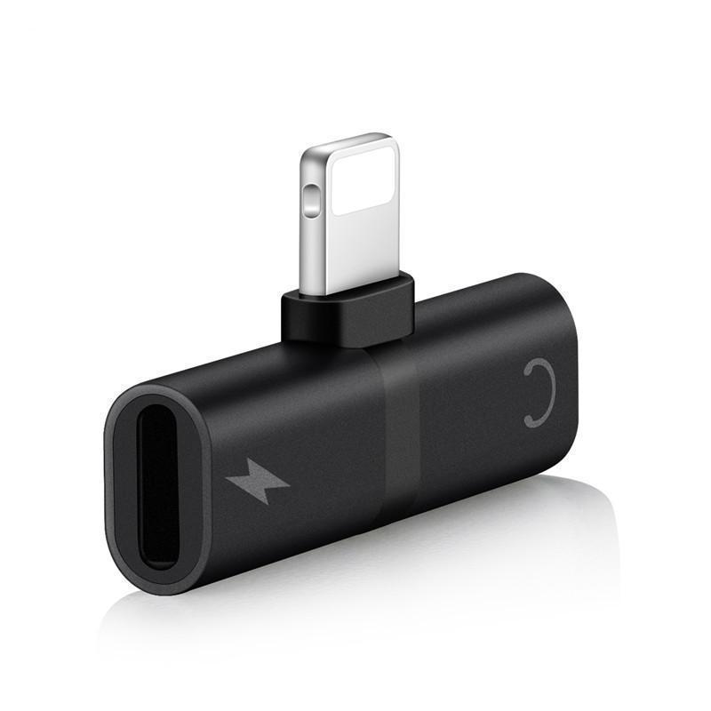 kaufsy | 4 in 1 Earphone Lightning Adapter für iPhone ( 2PCS )