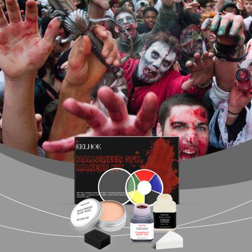 Halloween Make-up-Paletten-Set