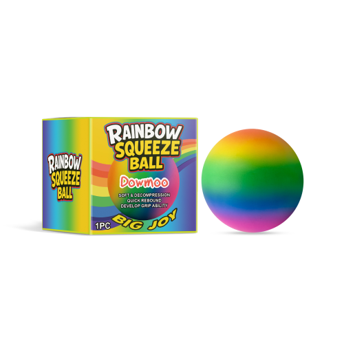 Regenbogen Knautschball