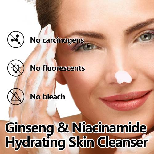 Ginseng Schaumreiniger mit Niacinamid