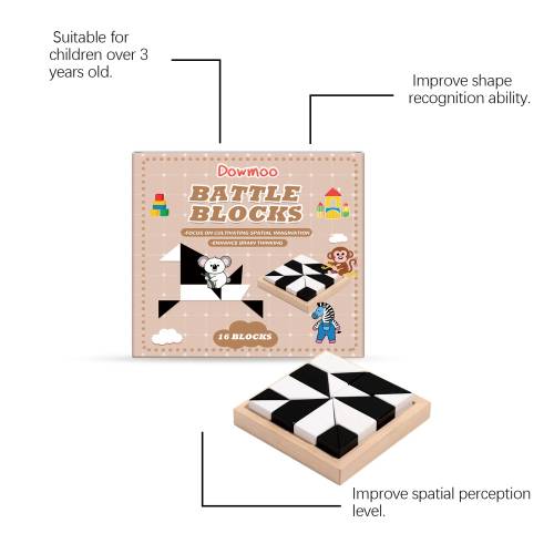 Versteckte Bausteine Puzzlespiel