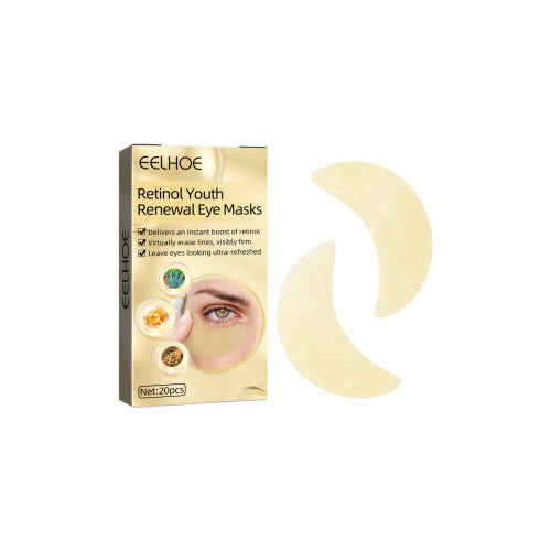 Retinol Augenpads mit Aloe und Soja, 20 Stück