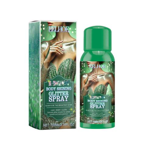 Strahlendes Glitzer-Highlighter-Spray