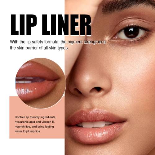 Peel-Off Lipliner, Dunkelbraun