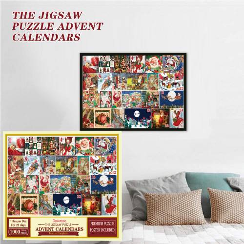 Puzzle-Adventskalender