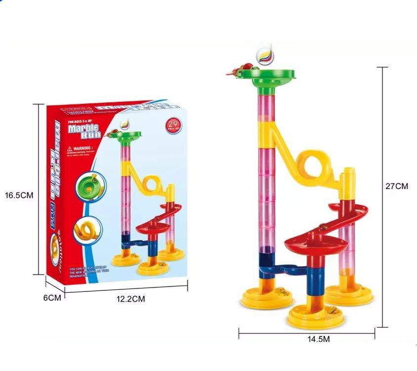 kaufsy | Baustein Murmelbahn Säulen Spielset