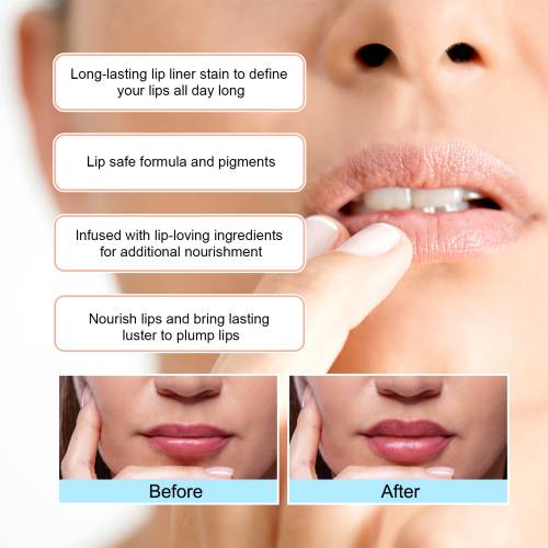 Peel-Off Lipliner, Dunkelbraun