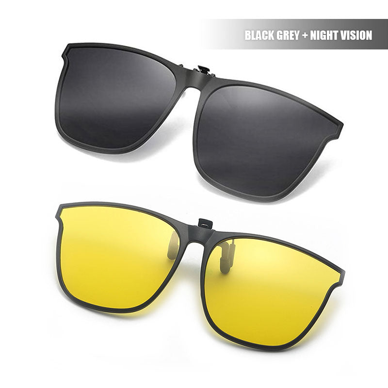 kaufsy | Neue polarisierte Clip-on-Klappsonnenbrille