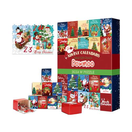 Weihnachts-Adventskalender Puzzle