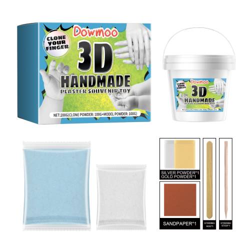 3D Hand- und Fußabdruck-Set