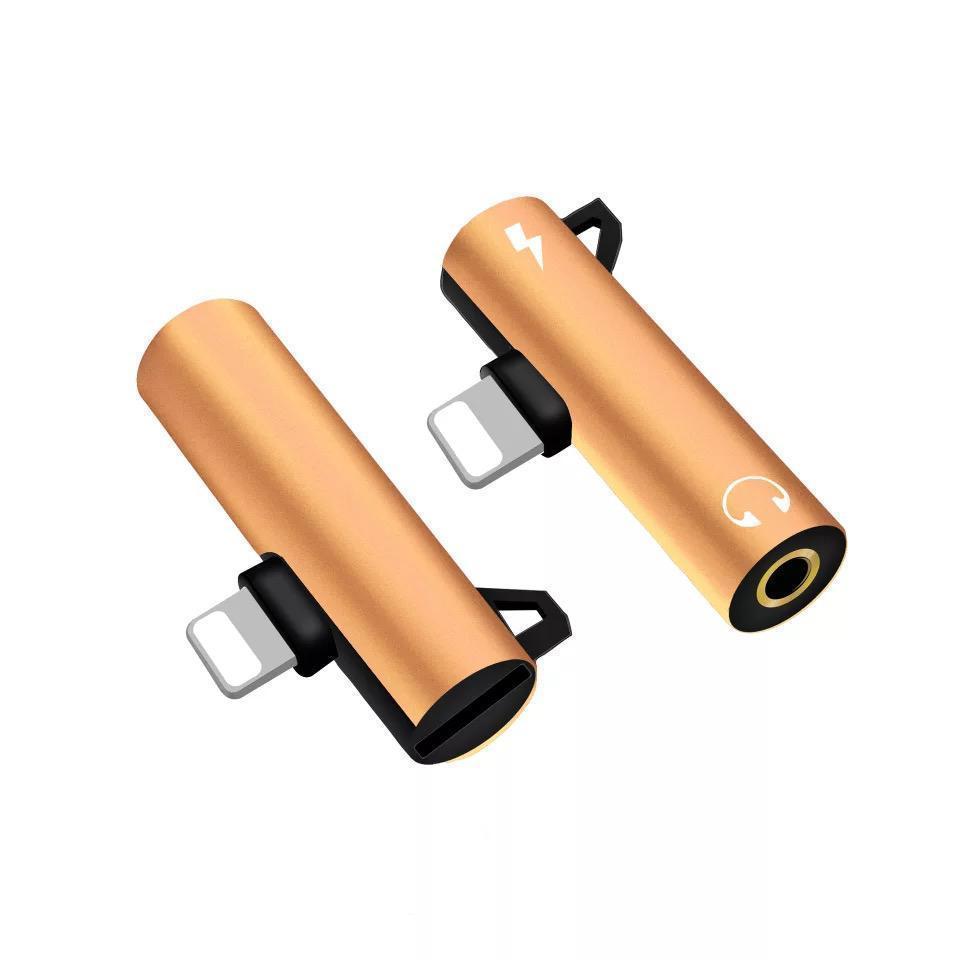 kaufsy | 4 in 1 Earphone Lightning Adapter für iPhone ( 2PCS )