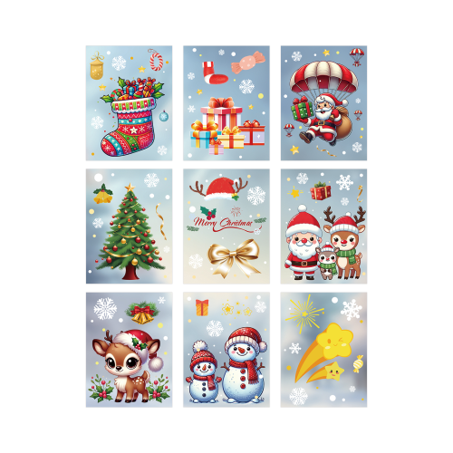 Weihnachts-Fensterbilder