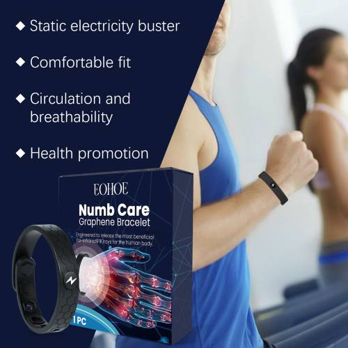 Graphen Silikonarmband