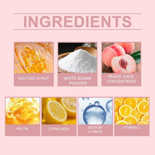 Kollagen Fruchtgummis mit Vitamin C