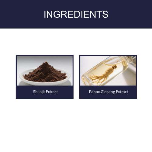 Shilajit Ginseng Tropfen für Männer