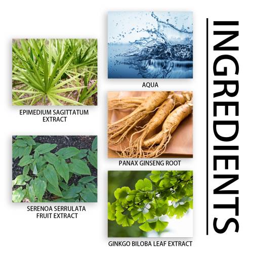Ginseng Sägepalme Tropfen für Männer